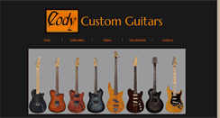 Desktop Screenshot of codyguitars.com