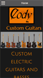 Mobile Screenshot of codyguitars.com